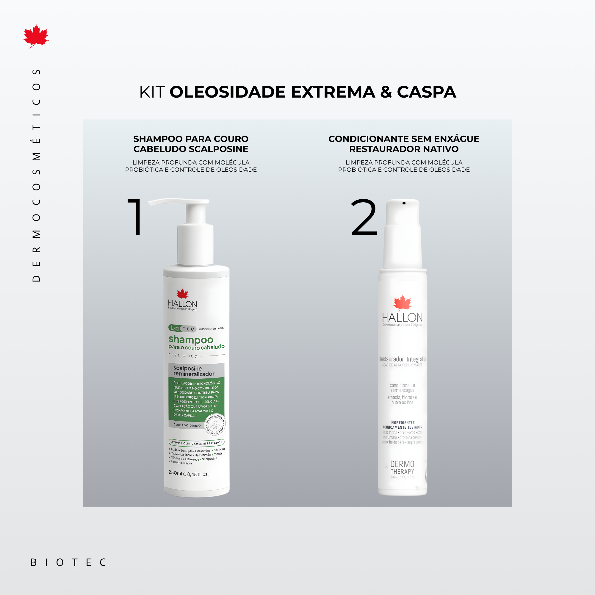 Kit Oleosidade Extrema & Caspa