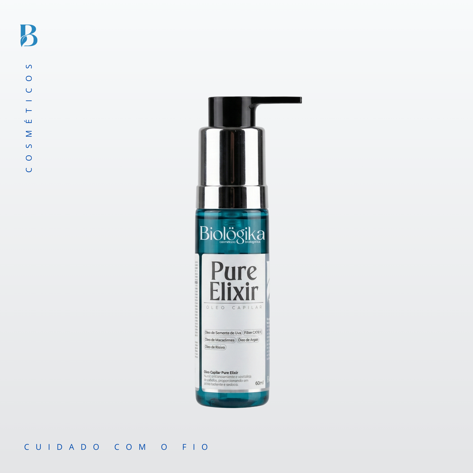 Óleo Capilar Biológica Pure Elixir - 60ml