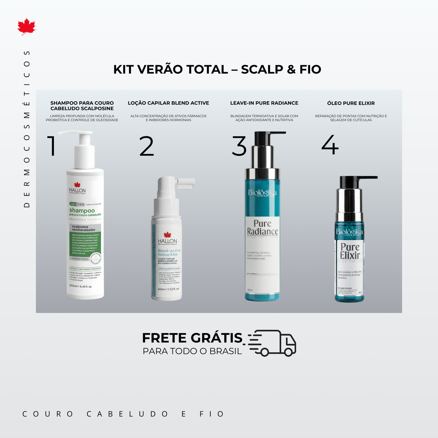 KIT VERÃO TOTAL – SCALP & FIO
