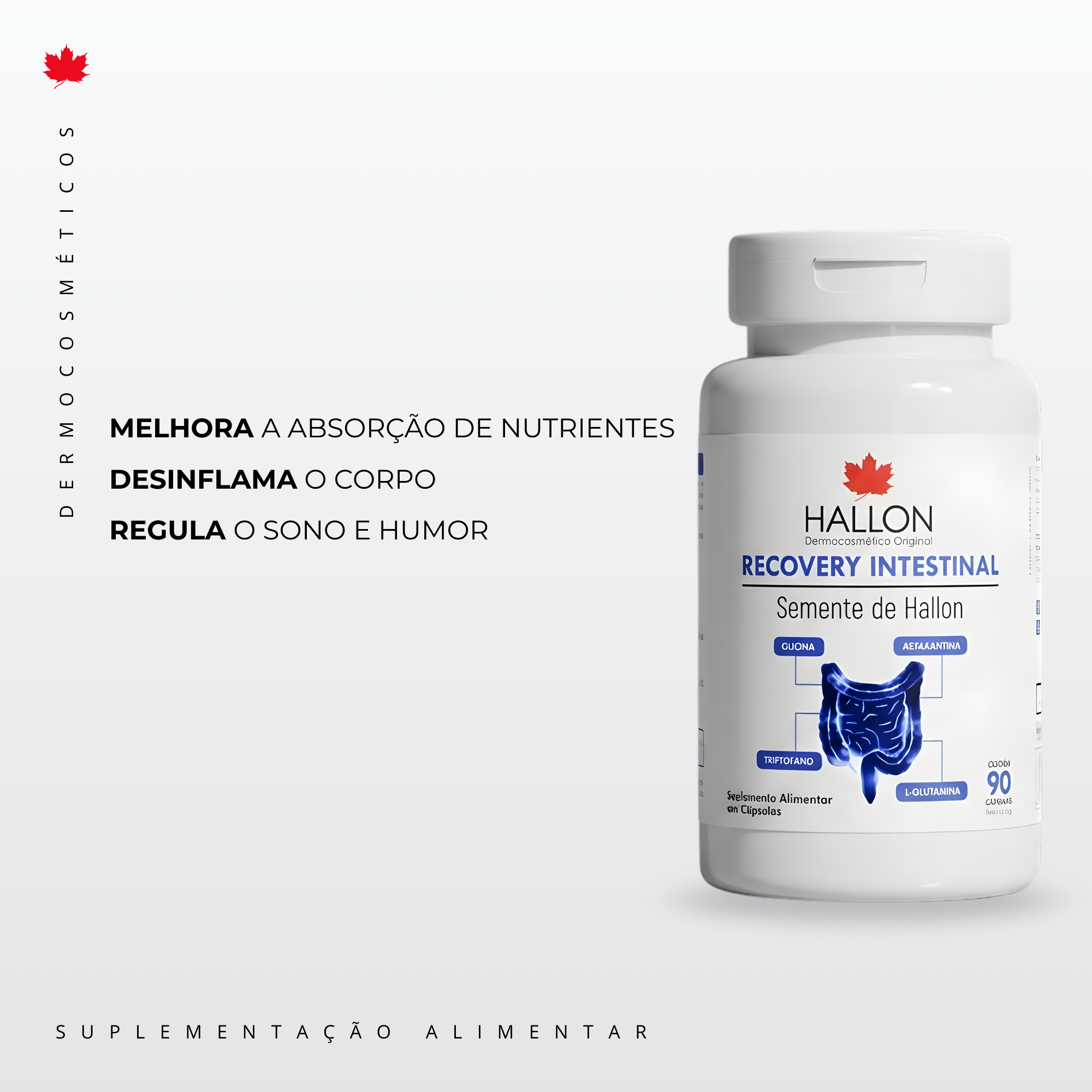 Recovery Intestinal - 90 cápsulas